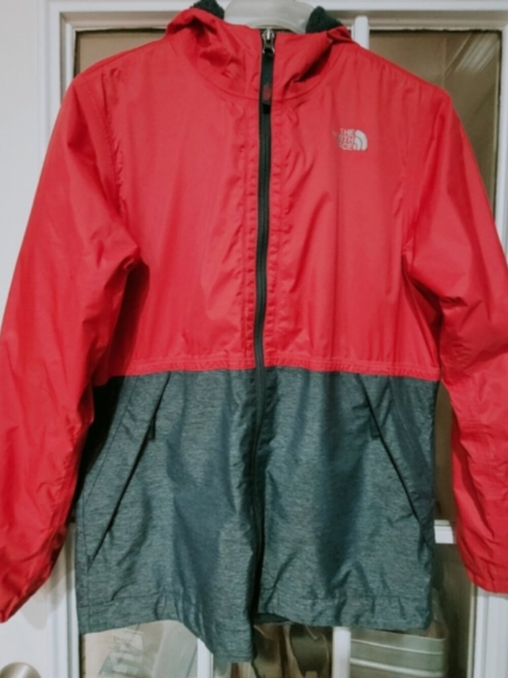 The North Face Boys Waterproof Fleece Lined Warm Storm Jacket Large 14/16